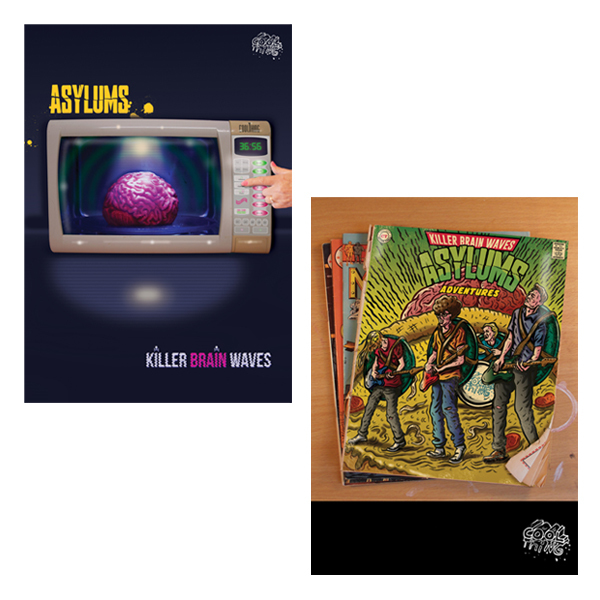 Double-Sided A2 Art Poster Print (Signed & Numbered) - Asylums