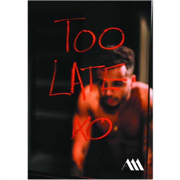 Too Late A3 Poster - Aston Merrygold