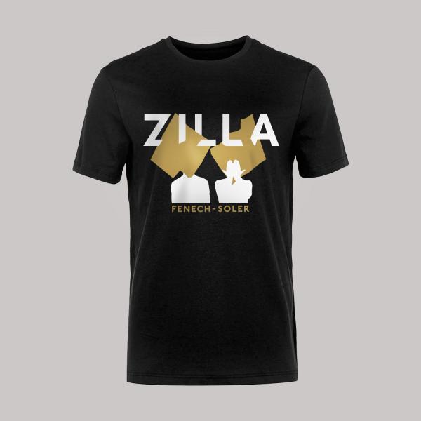 Zilla Silhouette Black T-Shirt - Fenech-Soler