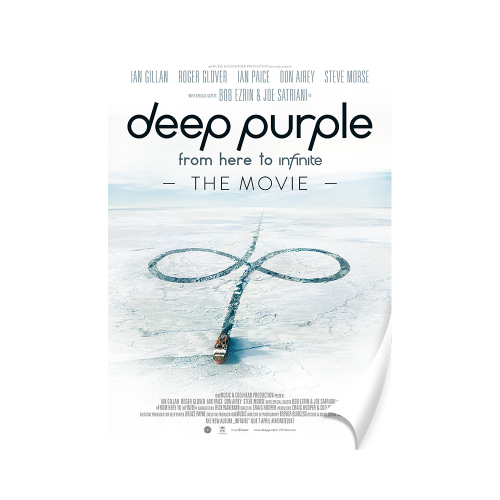 Movie A2 Poster - Deep Purple