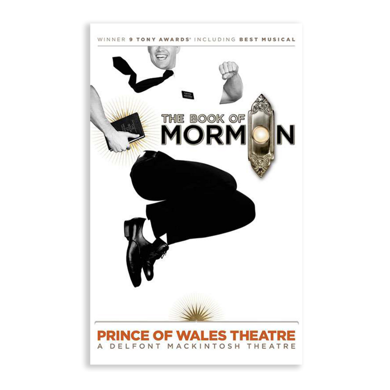 London Poster - Book Of Mormon