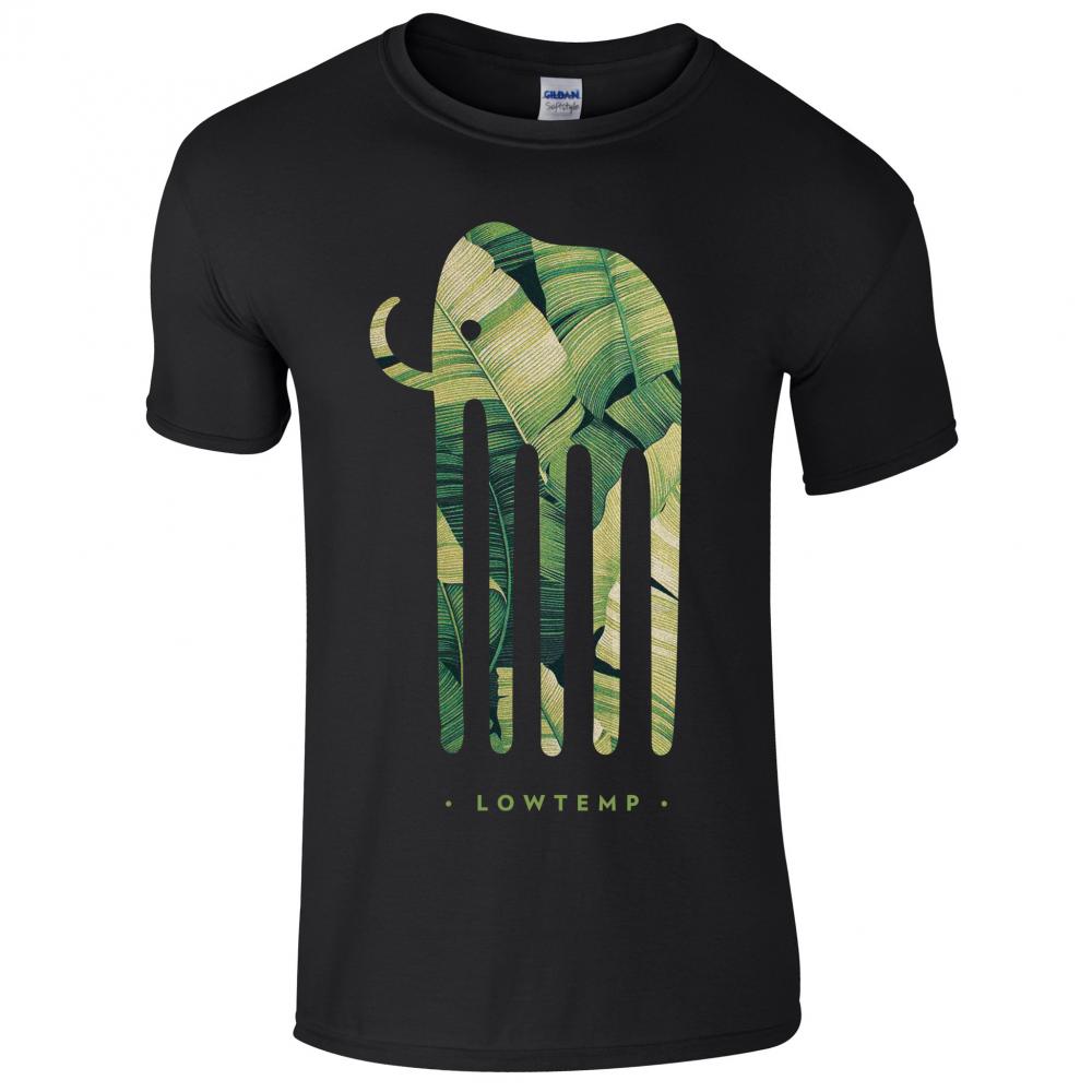Lowtemp Black Leaves T-Shirt - Gramatik