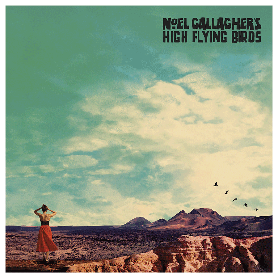 3D Lenticular Art Print Of Album Artwork - Noel Gallagher's High Flying Birds
