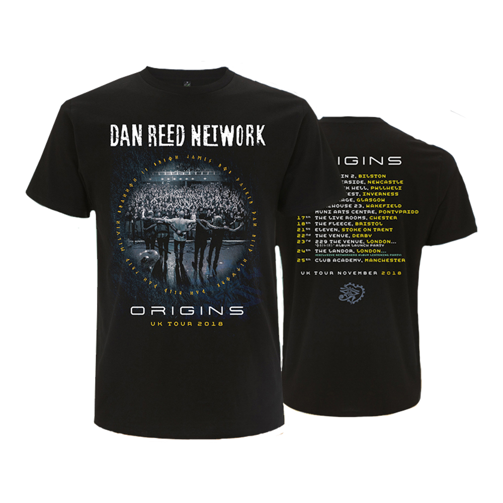 Origins Tour T-Shirt - Dan Reed Network