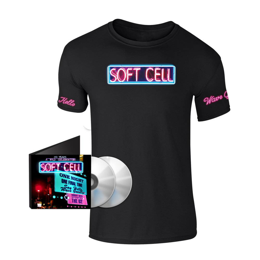 Say Hello, Wave Goodbye: The O2 London 2CD + T-Shirt - Soft Cell
