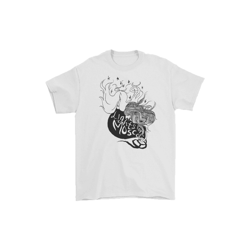 LOM T-Shirt White - Lights On Moscow
