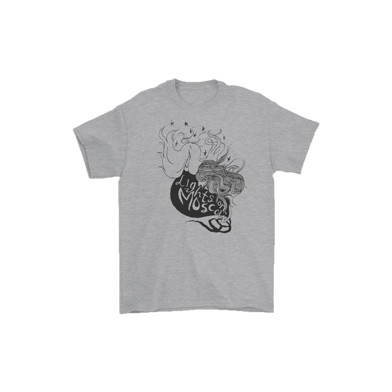 LOM T-Shirt Grey - Lights On Moscow