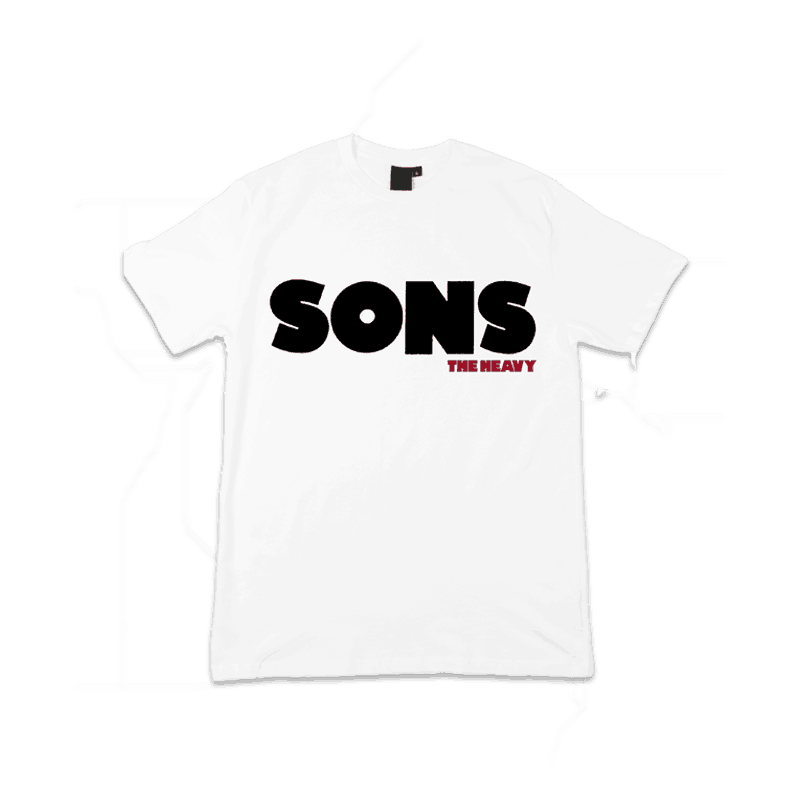 Sons White Alternate T-Shirt - The Heavy