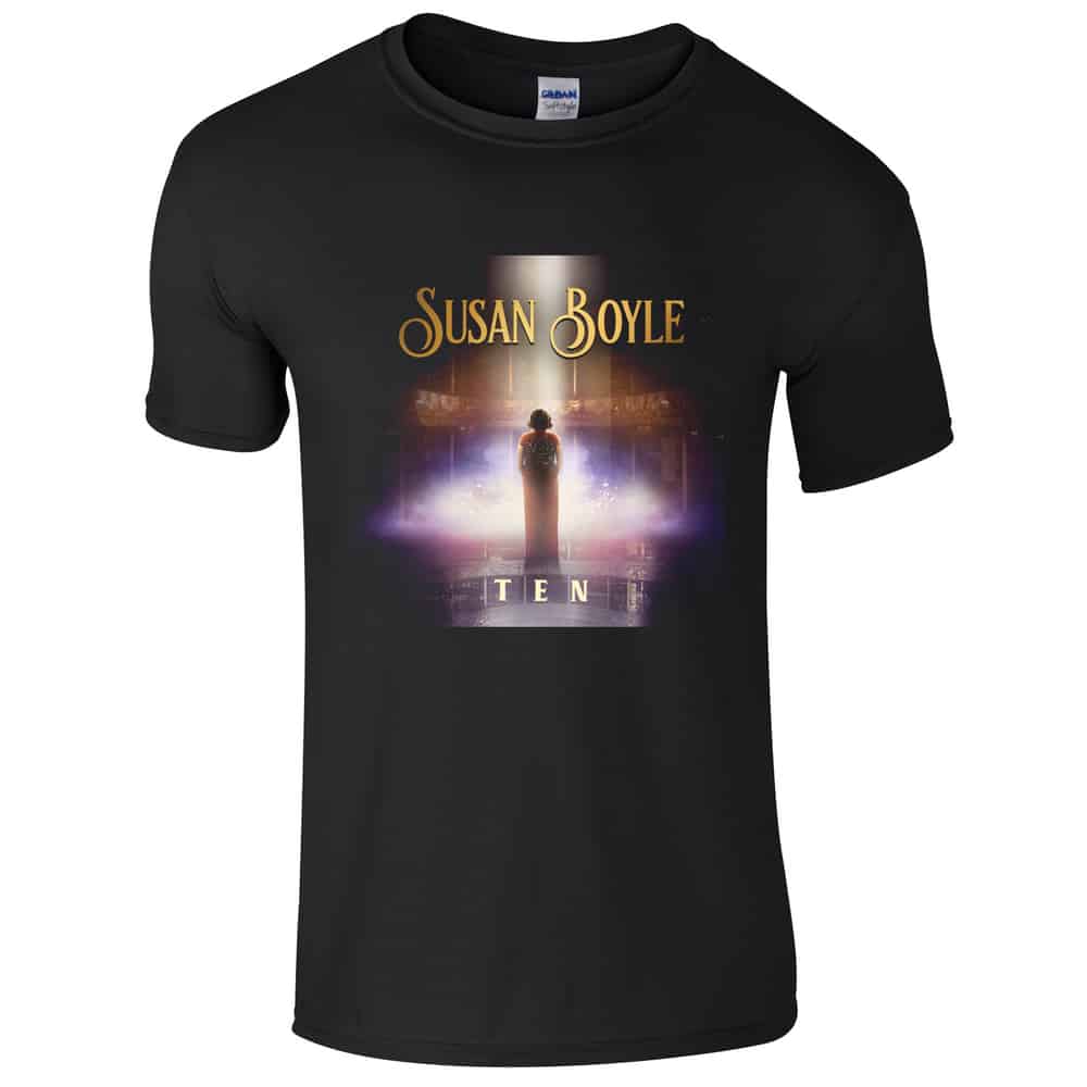 Black Ten T-Shirt - Susan Boyle