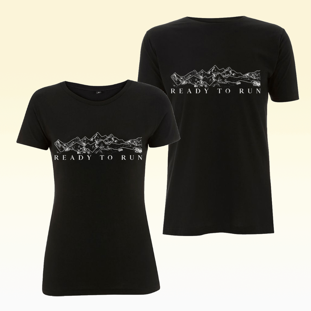 Ready To Run Black T-Shirt - The Luck