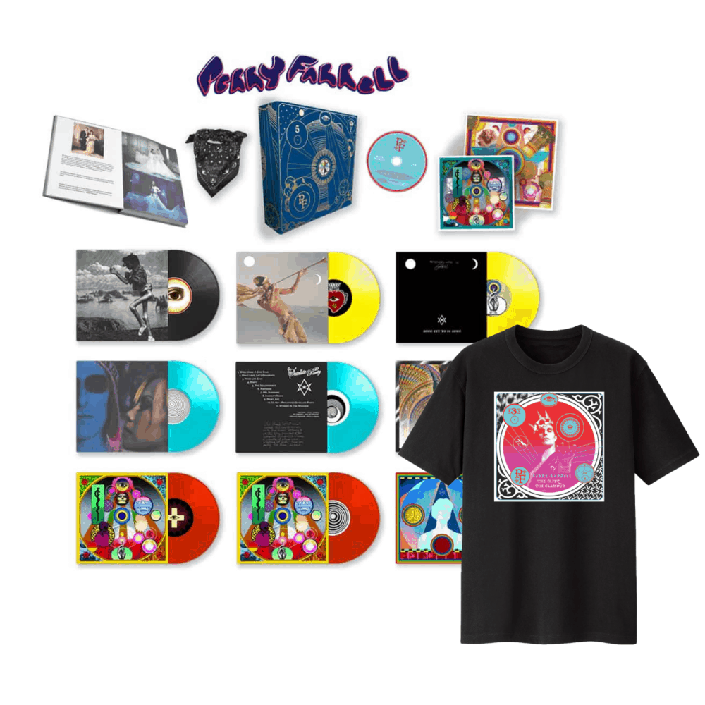 The Glitz; The Glamour 9LP + Blu-ray Boxset + Townsend Exclusive T-Shirt - Perry Farrell