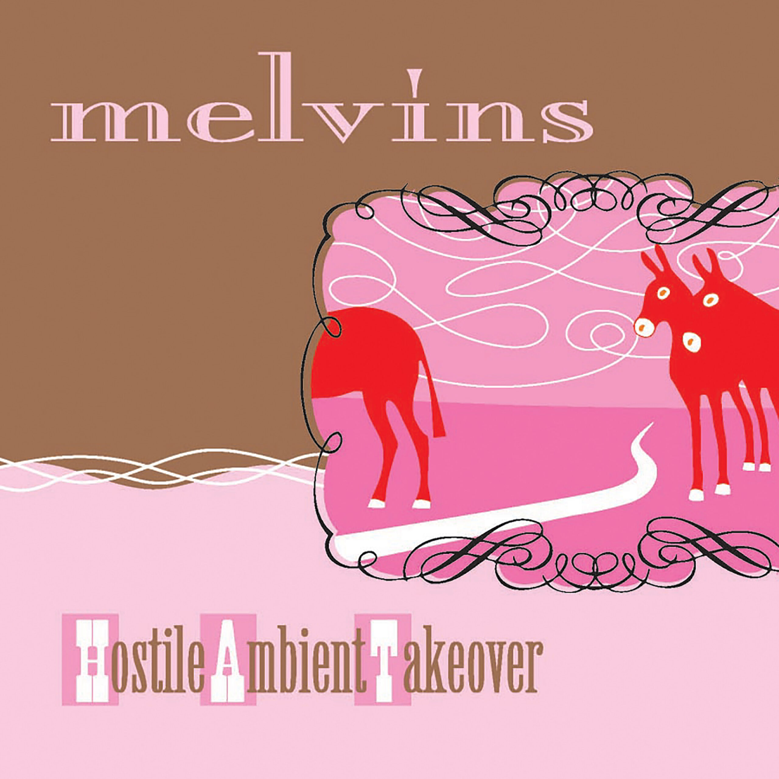 Hostile Ambient Takeover Pink Vinyl (Batch #2) LP - Melvins