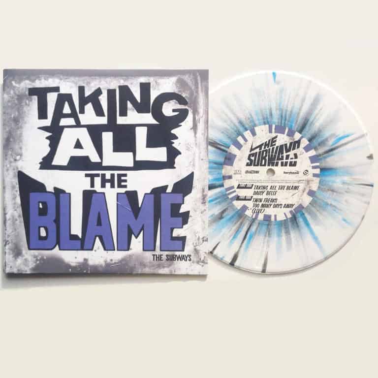 Taking All The Blame - 7inch Splatter Vinyl 7 Inch Vinyl - The Subways