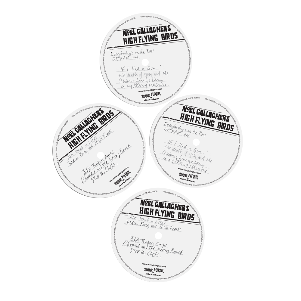 Noel Gallagher's High Flying Birds Beermat Set - Noel Gallagher's High Flying Birds