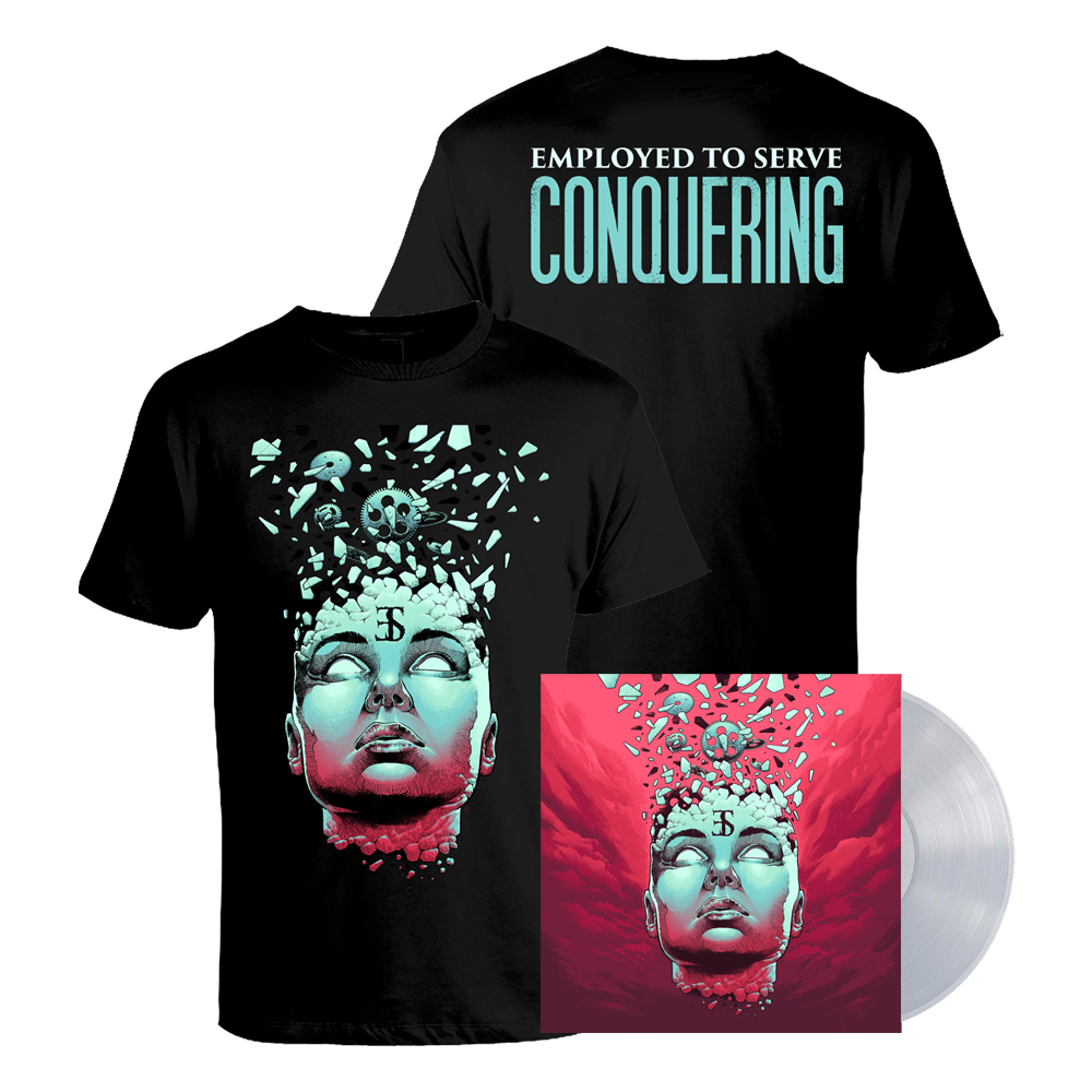 Conquering Clear Vinyl + T-Shirt - Employed To Serve