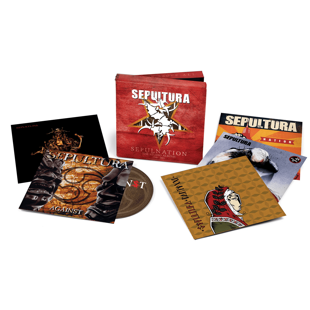 Sepulnation - The Studio Albums 1998 - 2009 5CD Boxset - Sepultura