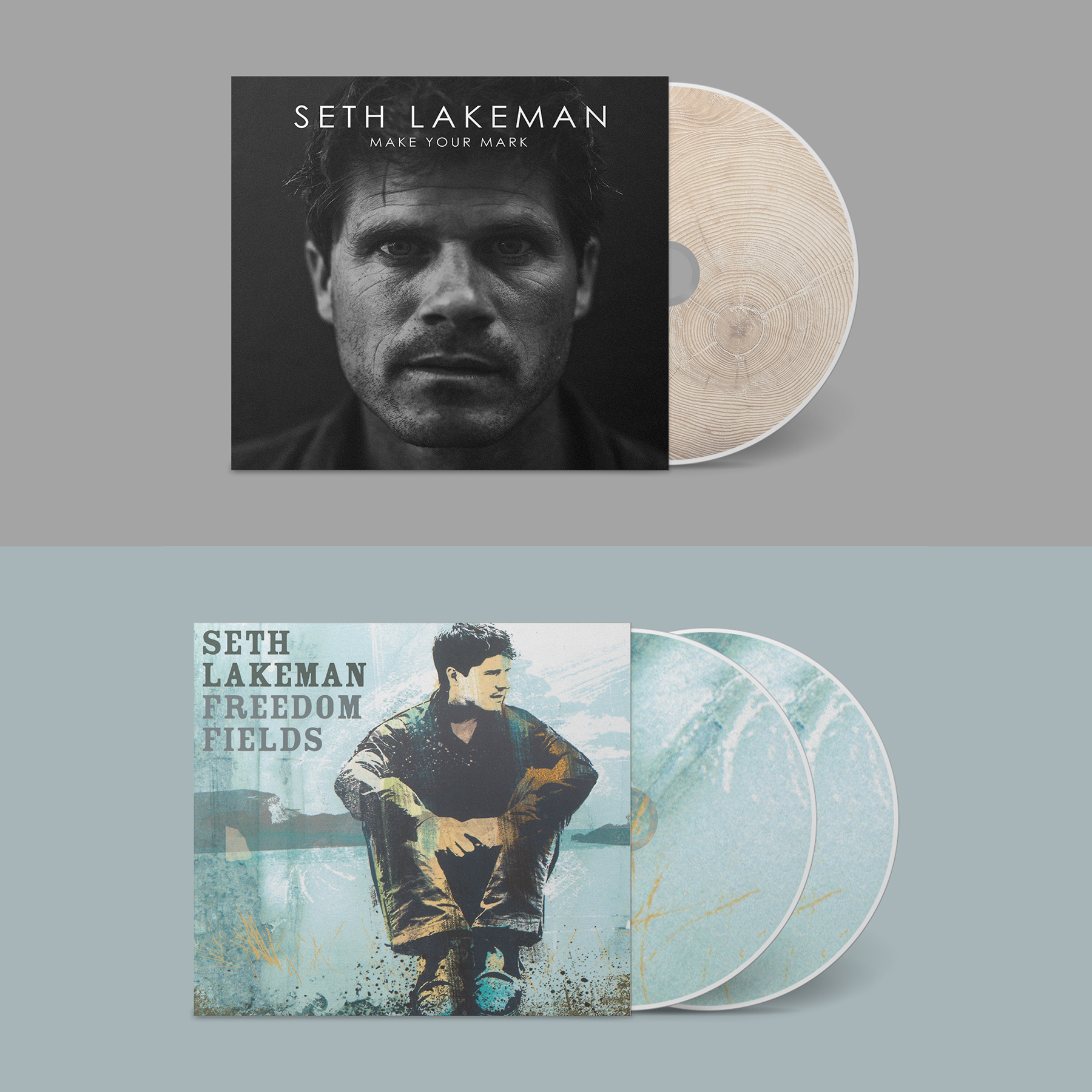 Make Your Mark CD + Freedom Fields (15th Anniversary Deluxe Edition) 2CD (Signed) - Seth Lakeman