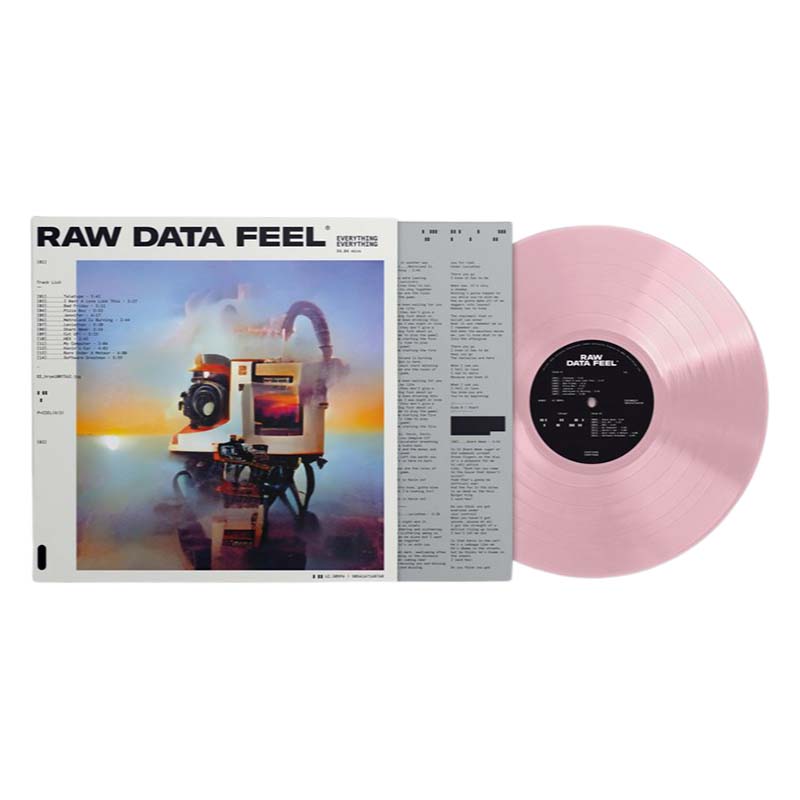 Raw Data Feel Pink Vinyl - Everything Everything
