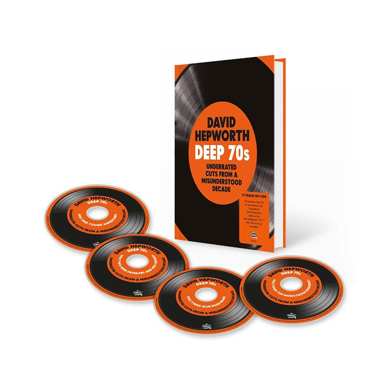 David Hepworth Deep 70s - Underrated Cuts From A Misunderstood Decade 4CD CD - Various Artists