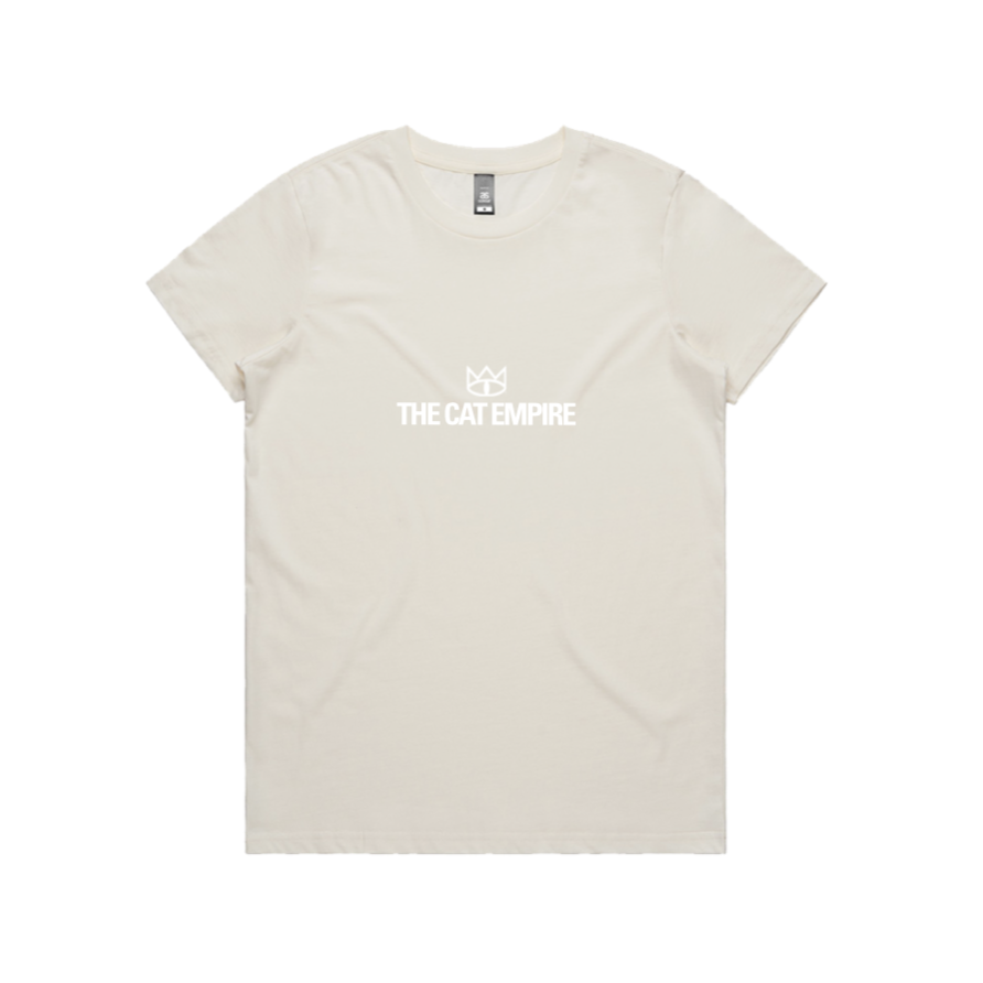 2020 Women's T-Shirt - Cream - The Cat Empire