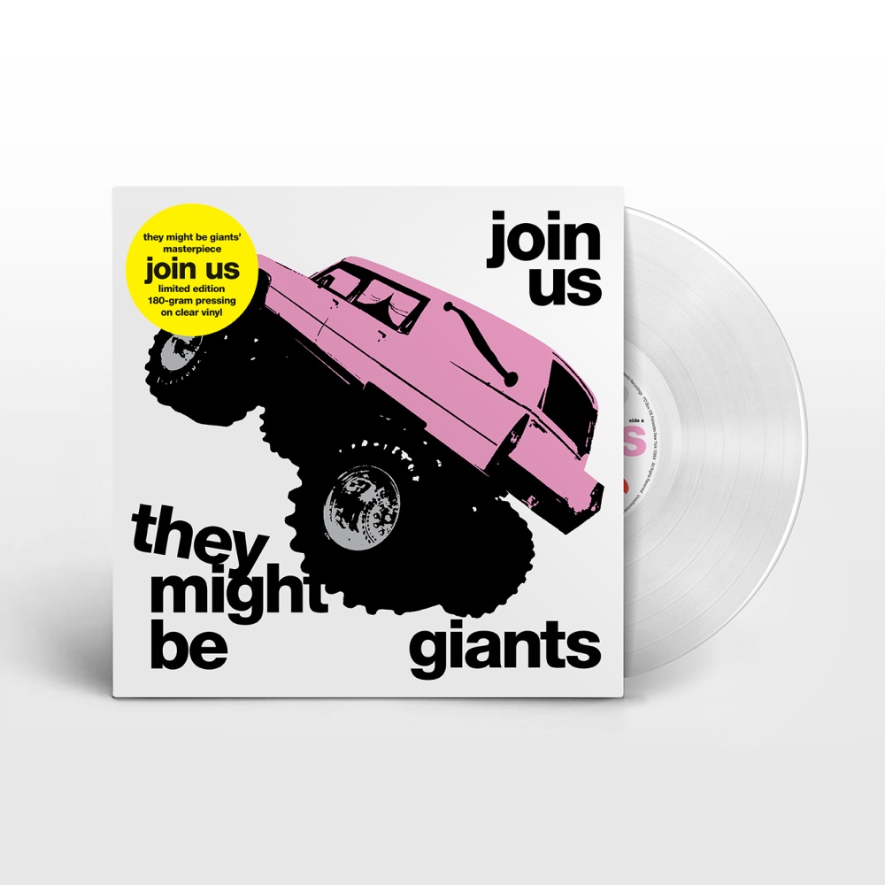 Join Us Clear Vinyl LP - They Might Be Giants