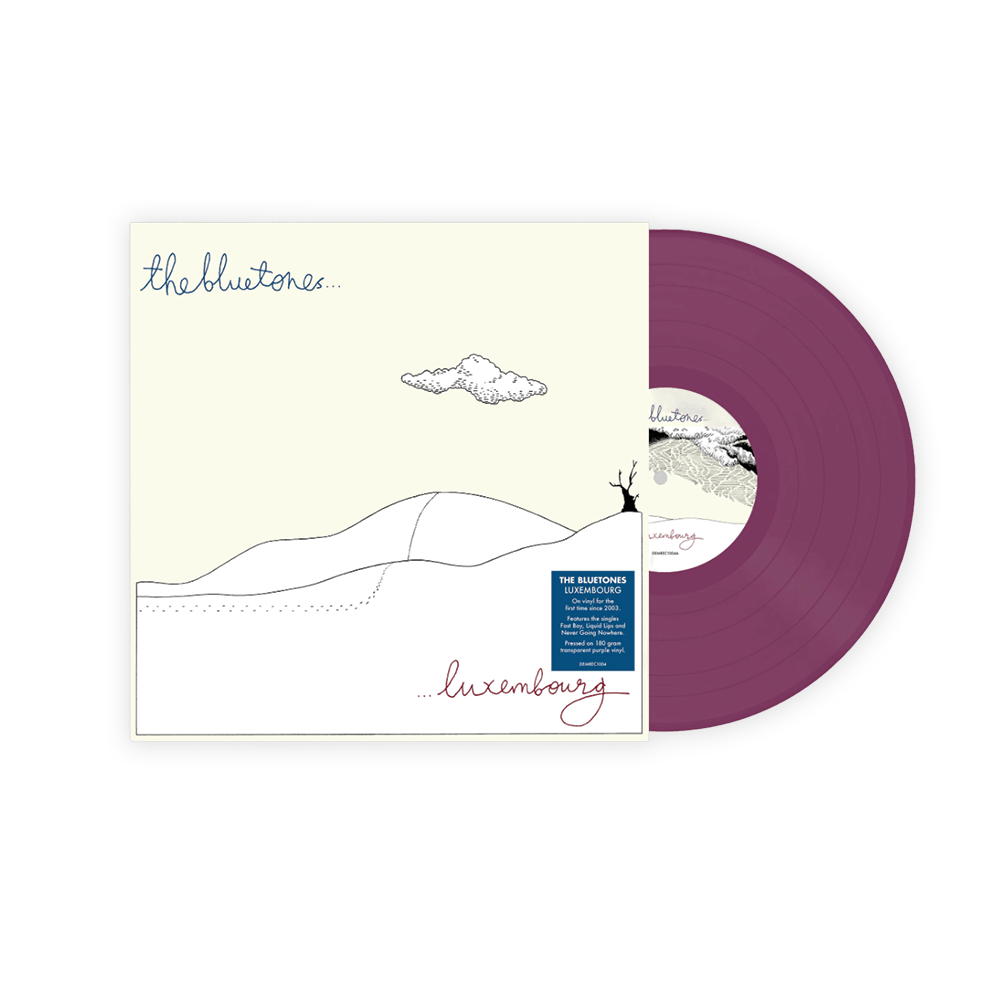 Luxembourg Translucent Purple Vinyl - The Bluetones