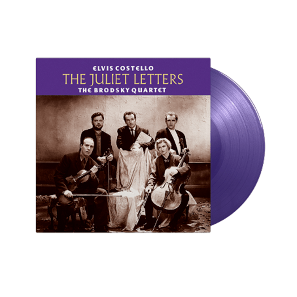 Juliet Letters Purple Heavyweight Vinyl - Elvis Costello with Brodsky Quartet