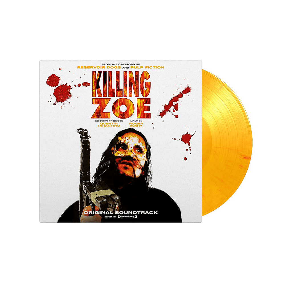Killing Zoe OST Flaming Coloured Heavyweight Vinyl - Tomandandy