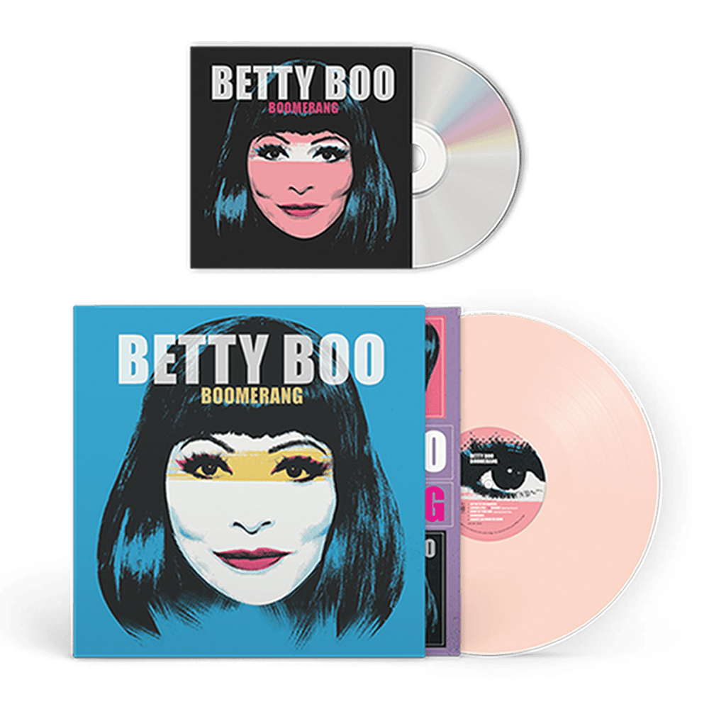 Boomerang (Signed) CD, Pink Vinyl - Betty Boo