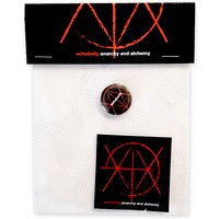 Anarchy And Alchemy Badge and Sticker Set