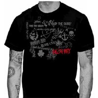 Black Tribal Tour Mens T-Shirt