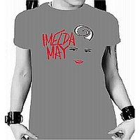 Charcoal Face Logo Ladies T-Shirt