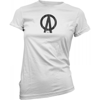 DC Logo White Womens T-Shirt