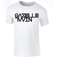 Gazelle Twin White  (Unflesh) Logo T-Shirt