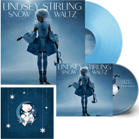 Snow Waltz Baby Blue Vinyl + CD + Christmas Card - Lindsey Stirling - Image 2