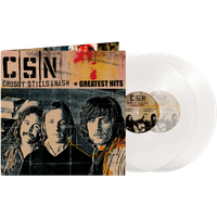 Greatest Hits Milky Clear Double Vinyl - Crosby, Stills & Nash