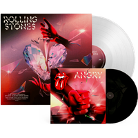 Hackney Diamonds Clear Vinyl + Angry 10 Inch Vinyl - The Rolling Stones