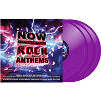 NOW That's What I Call Rock Anthems Neon Violet Triple Vinyl - Various Artists - Image 2