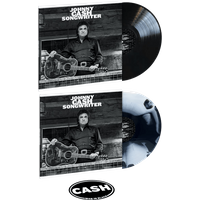 Songwriter Black & White Vinyl + Black Vinyl - Johnny Cash - Image 2