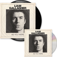 As You Were Deluxe CD + Black Vinyl LP - Liam Gallagher