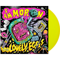 I Am Moron Neon Yellow LP - The Lovely Eggs