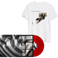 Modern Medicine Red Vinyl + White T-Shirt - Phobophobes
