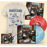 'Ceremony' Blue/Red Double Vinyl with White Splatter + CD + 'Flash-Book' T-Shirt + Signed Print - The Joy Hotel