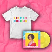 A Life In Colour Vinyl + T-Shirt - Andreya Triana