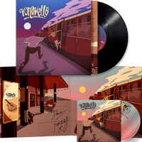 Vona Vella Limited Edition 'Night Time Cover' LP & CD Album with Signed Poster - Vona Vella