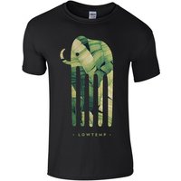 Lowtemp Black Leaves T-Shirt