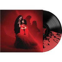 Kissing Death Half Red Half Black With Splatter Vinyl - Mothica - Image 2