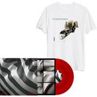 Modern Medicine Red Vinyl + White T-Shirt - Phobophobes