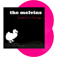 Houdini Live 2005 Hot Pink Vinyl Double LP - Melvins - Image 2