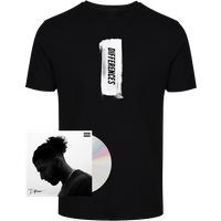 Differences CD Album + Paint Stripe Black T-Shirt - B Young
